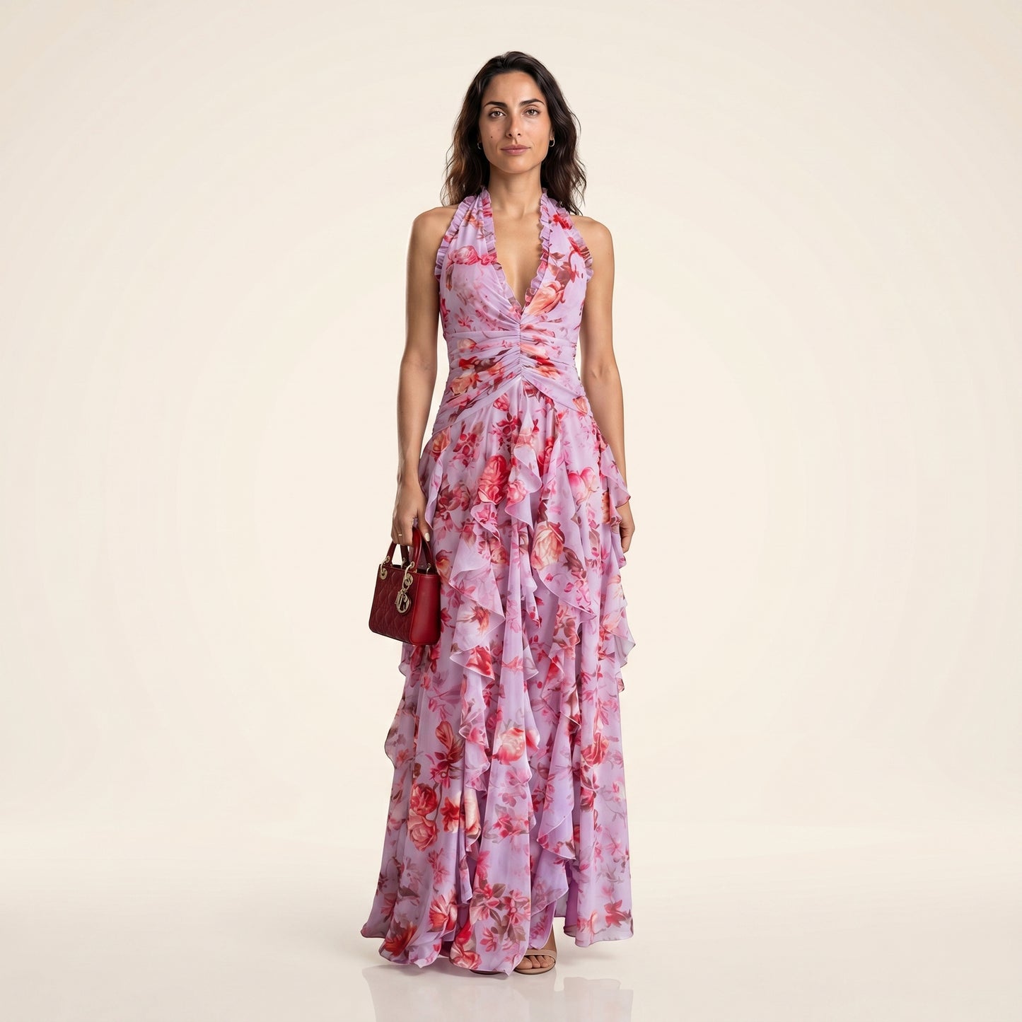 ALTEA | Vestido largo floral