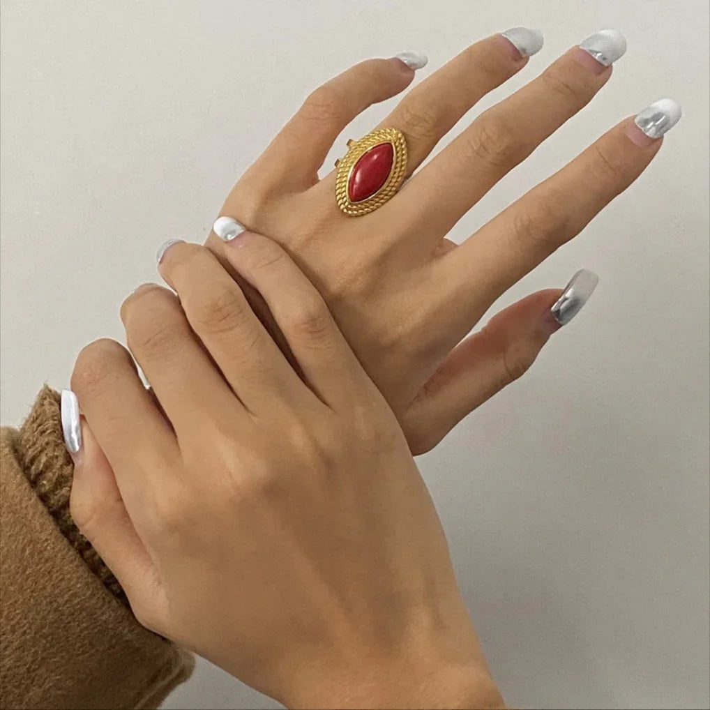 Menorca Anillo Marquise