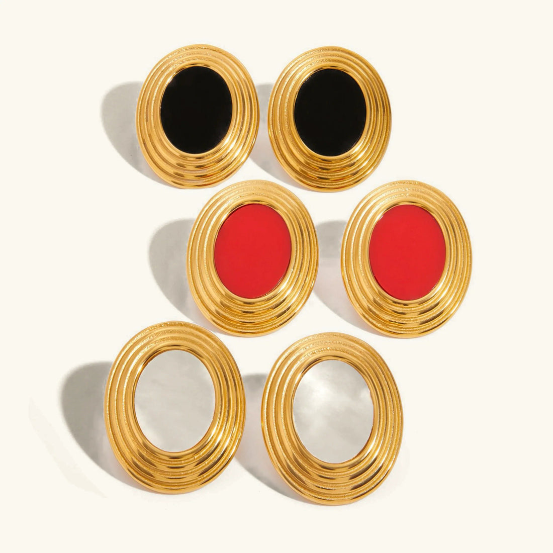 Camariñas Pendientes de Esmalte
