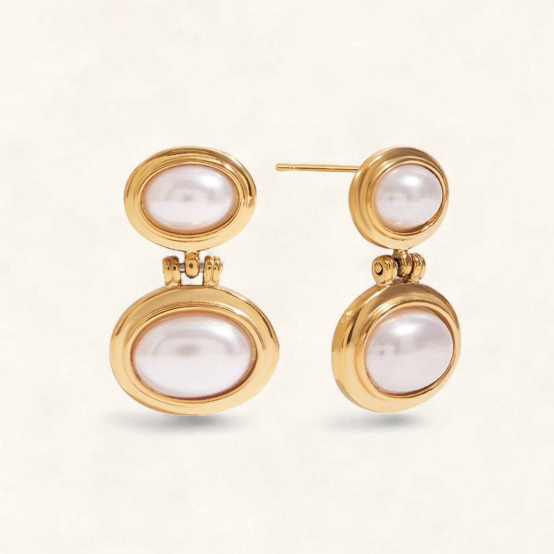 Bornos Pendientes de Perlas