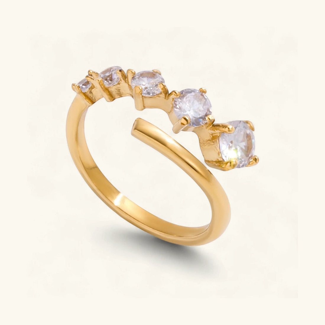 Corcubión Anillo de Circonitas