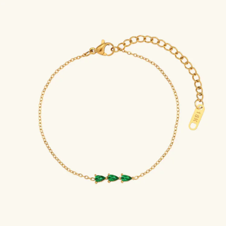 Ortigueira Pulsera de Circonitas