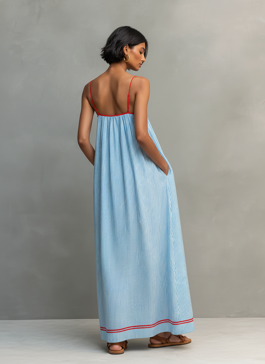 VEJER | Vestido maxi minimalista