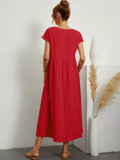 SEGOVIA | Vestido fluido con elegancia temporal