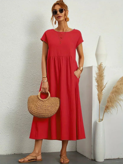 SEGOVIA | Vestido fluido con elegancia temporal
