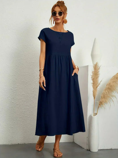 SEGOVIA | Vestido fluido con elegancia temporal