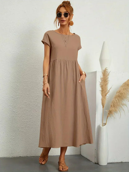 SEGOVIA | Vestido fluido con elegancia temporal