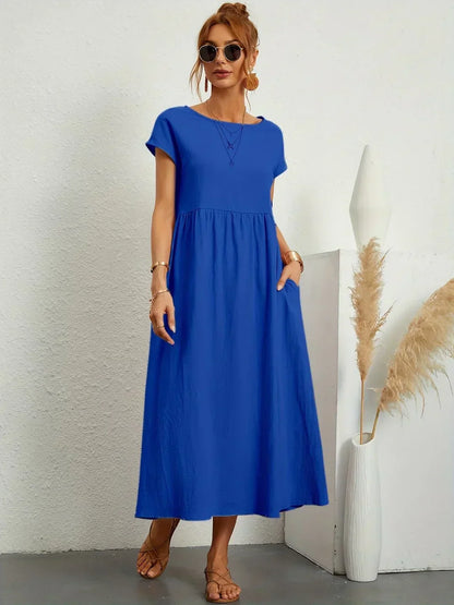 SEGOVIA | Vestido fluido con elegancia temporal