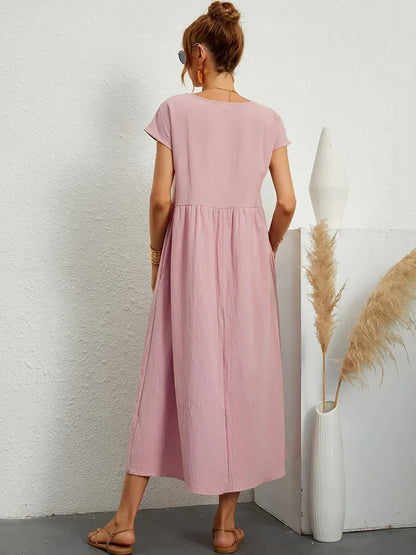 SEGOVIA | Vestido fluido con elegancia temporal