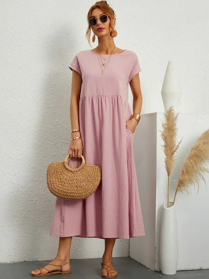 SEGOVIA | Vestido fluido con elegancia temporal