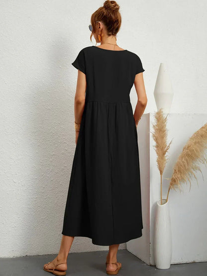 SEGOVIA | Vestido fluido con elegancia temporal