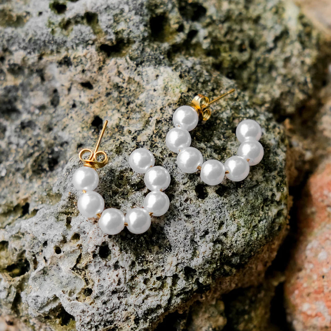 Calaceite Pendientes de Perlas
