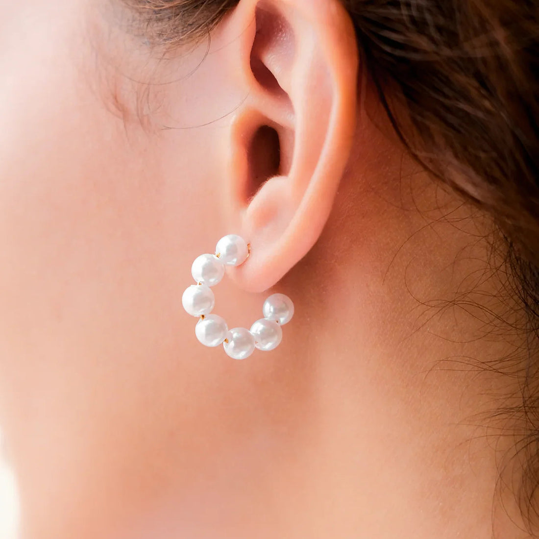 Calaceite Pendientes de Perlas