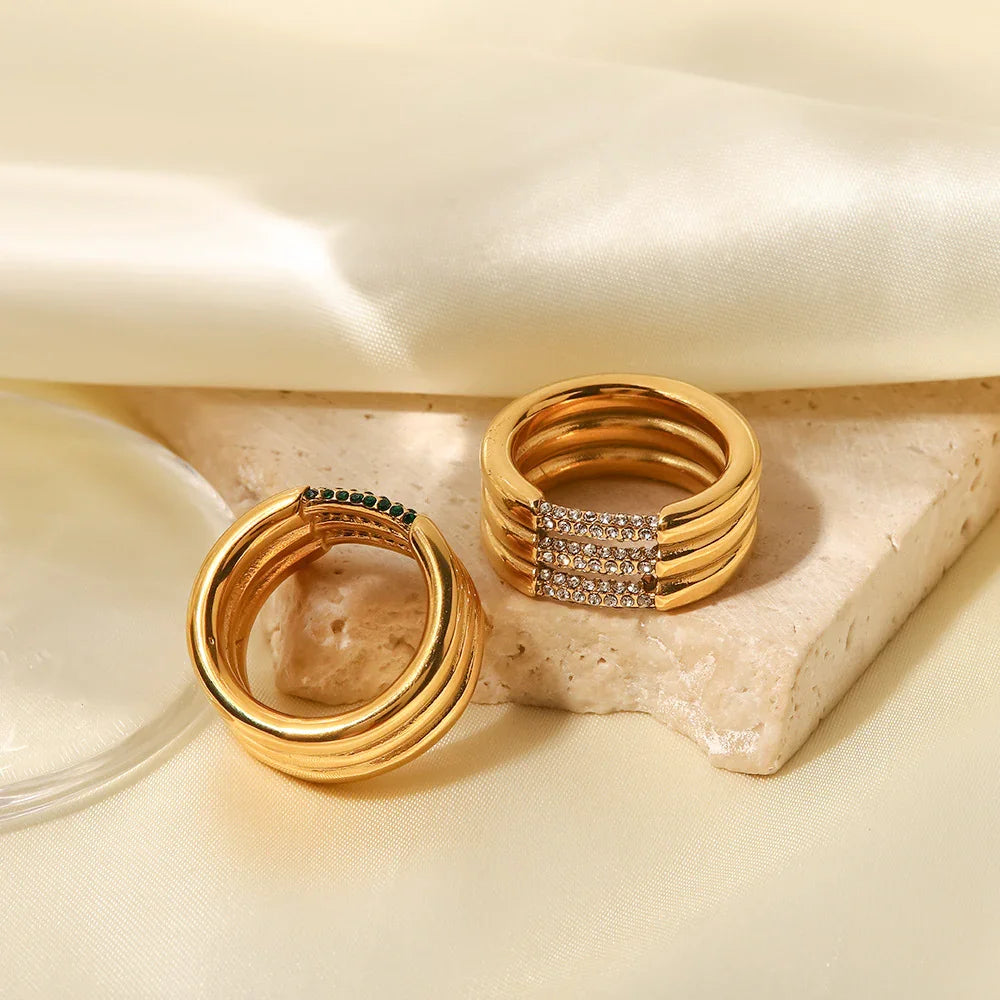 Fisterra Anillo de Circonitas