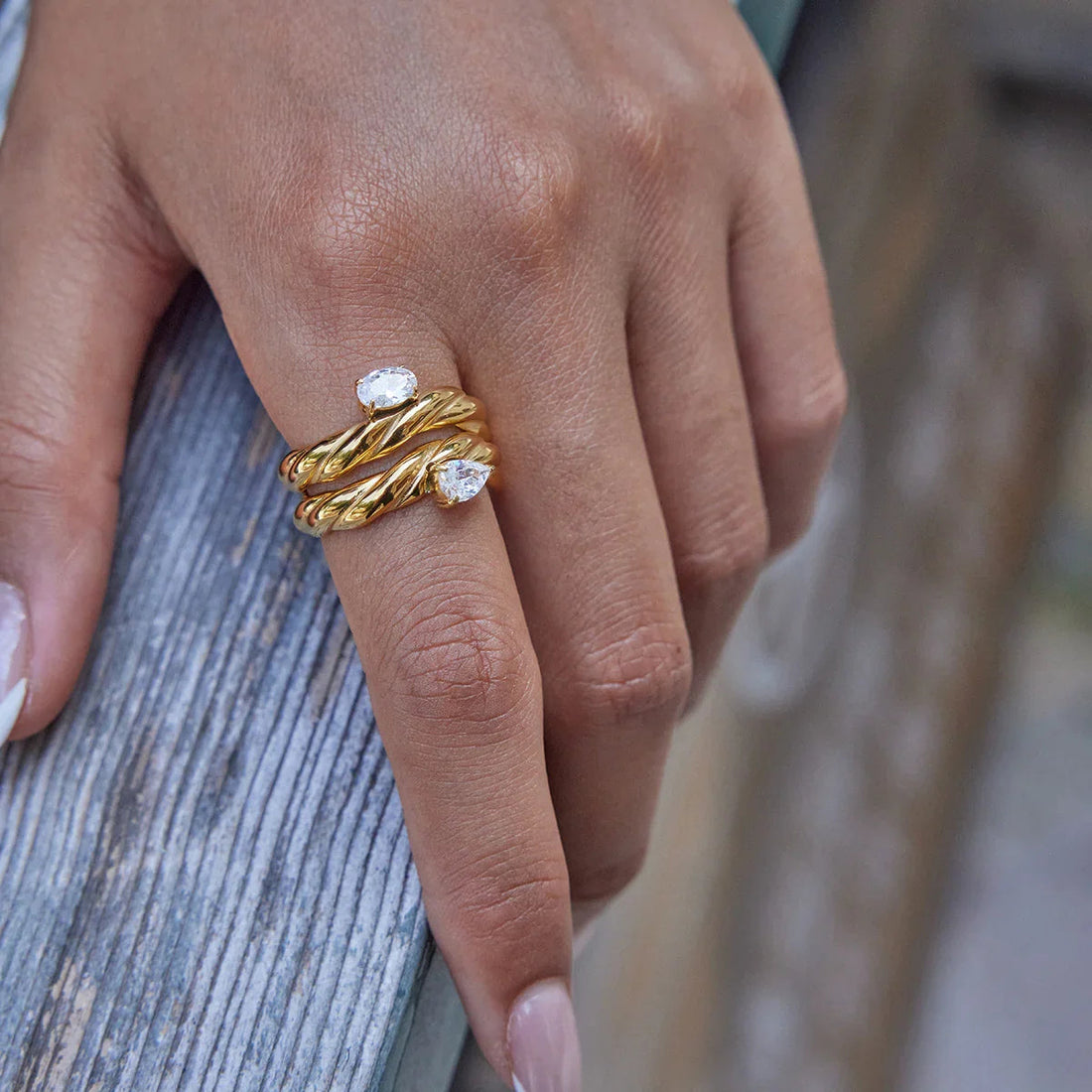 Frigiliana Anillo Apilable