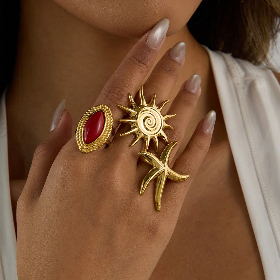 Bornos Anillo Estrella