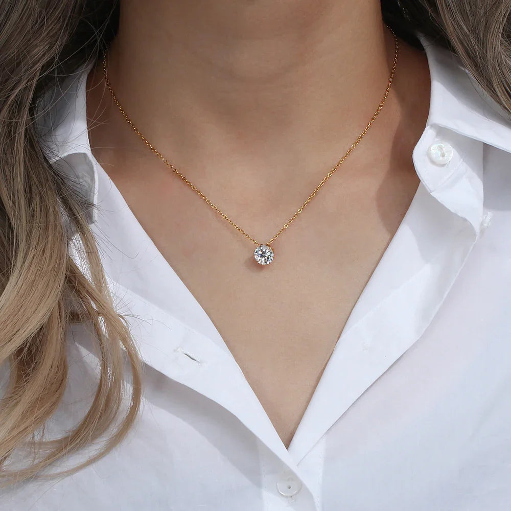 Almería Collar de Circonitas
