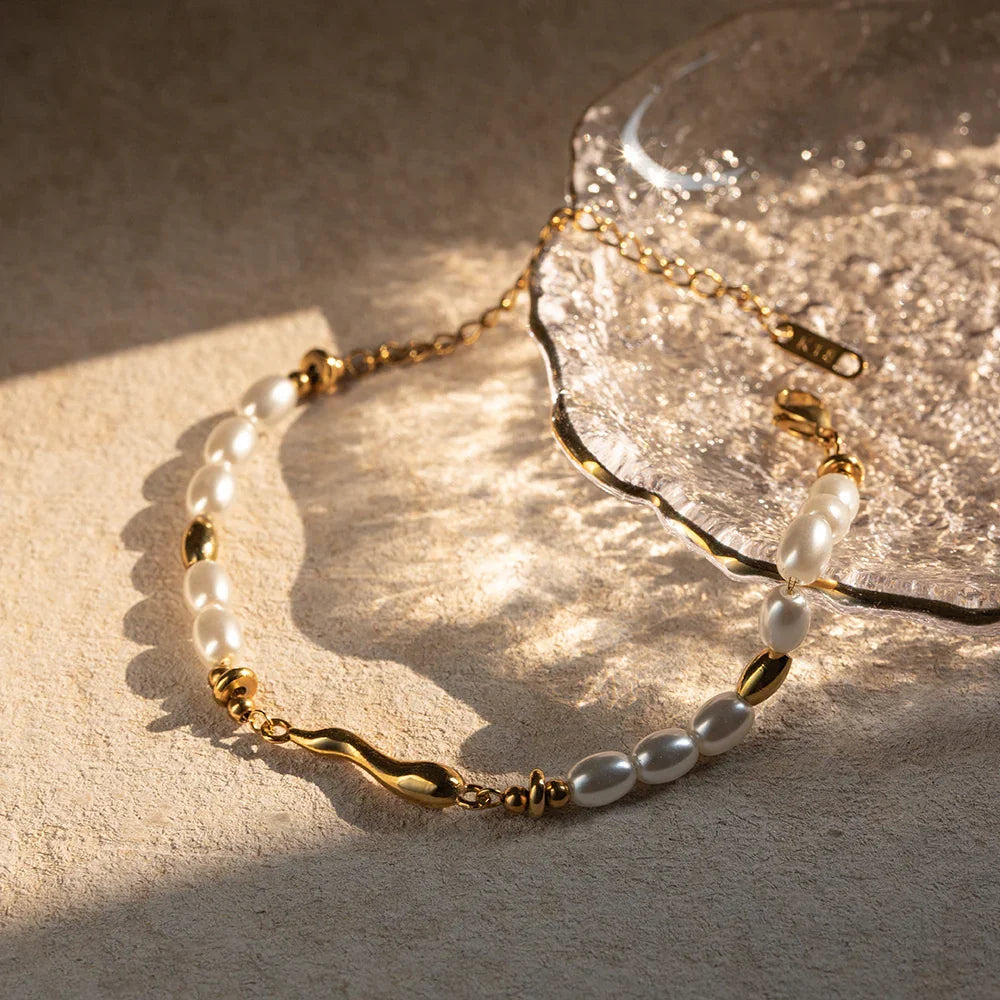 Estepa Pulsera de Perlas