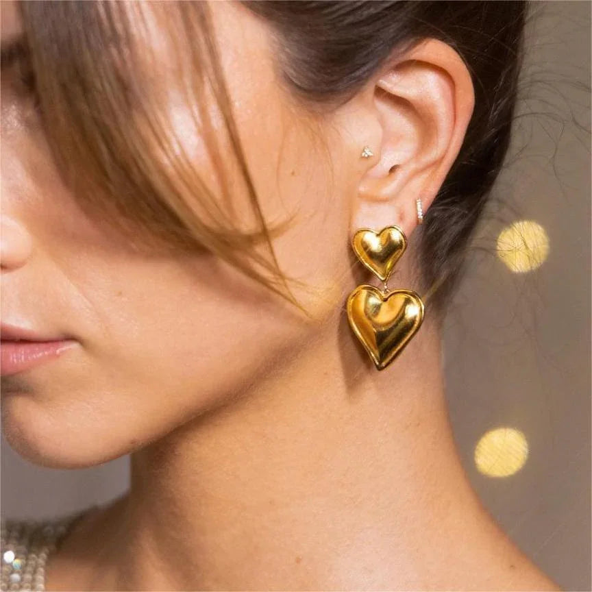 Nava Pendientes Corazón
