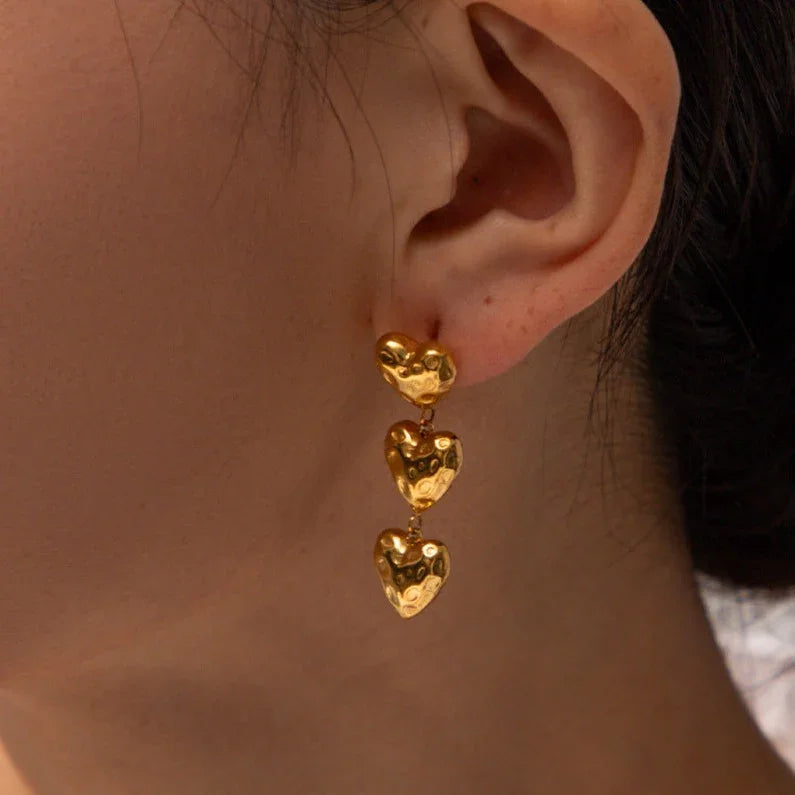 Amposta Pendientes Corazón
