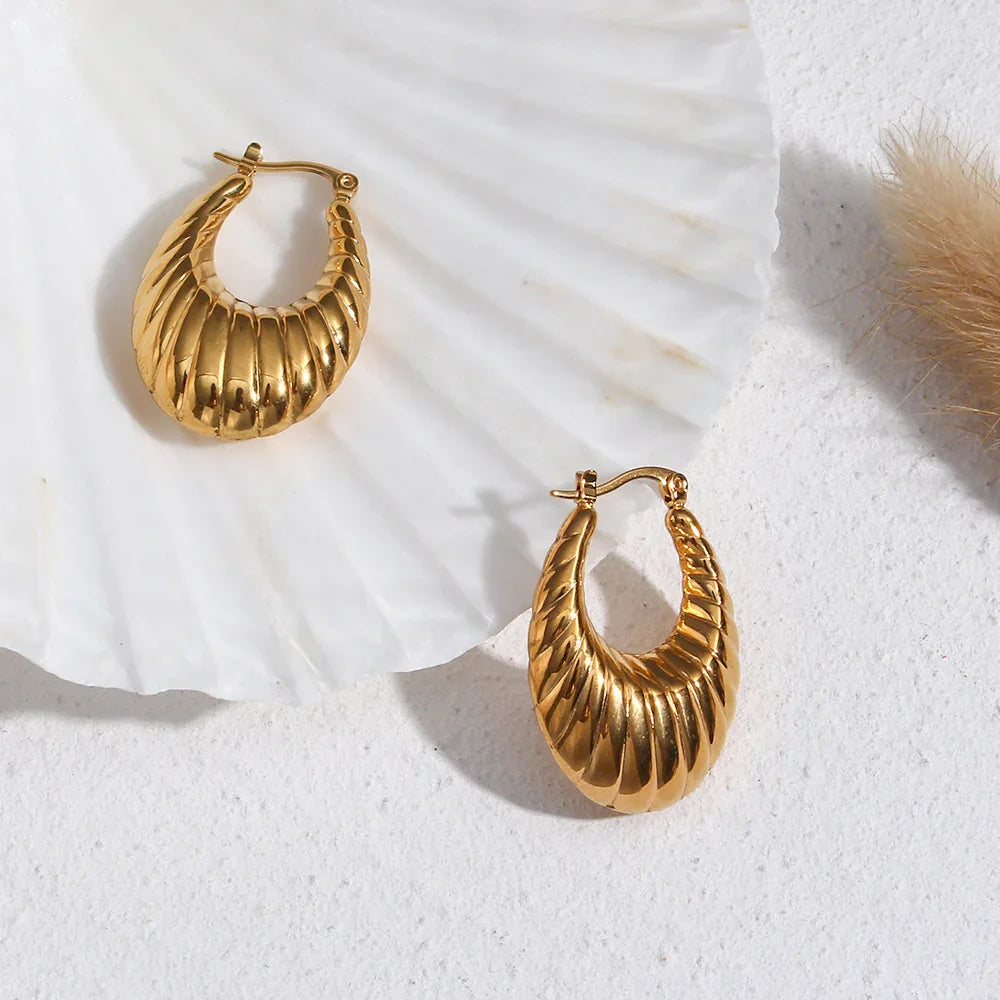 Cazalla Pendientes Croissant