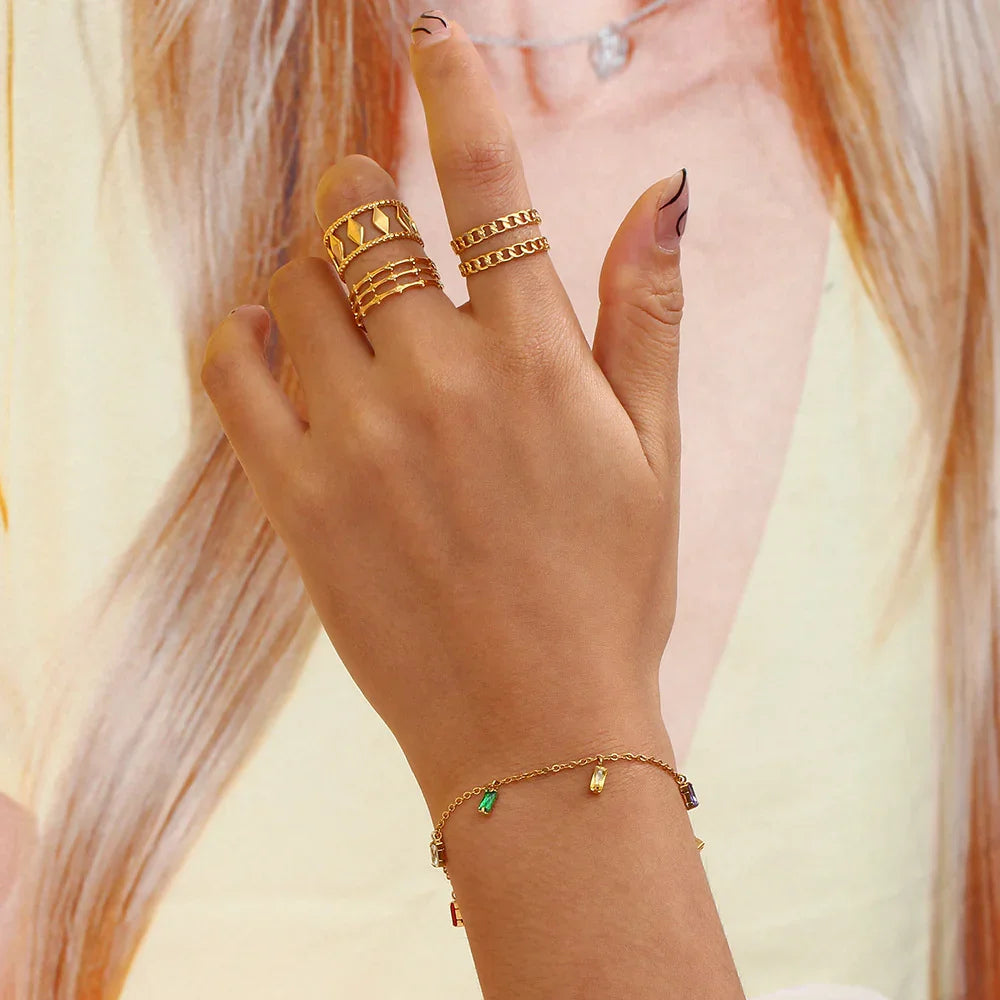 Baiona Pulsera de Circonitas