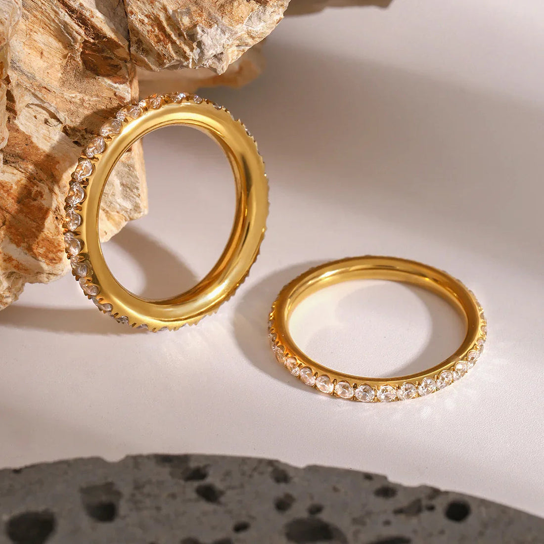 Zuheros Anillo de Circonitas