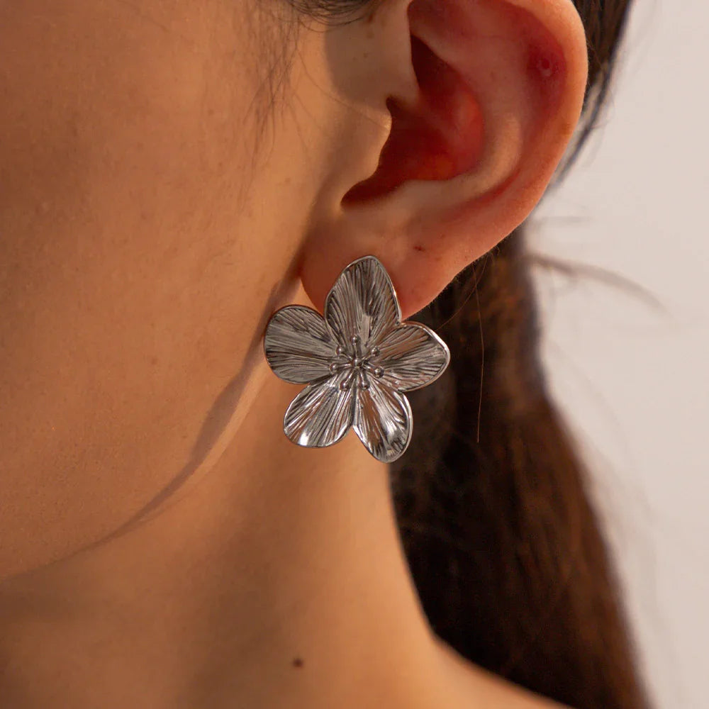 Níjar Pendientes Flor