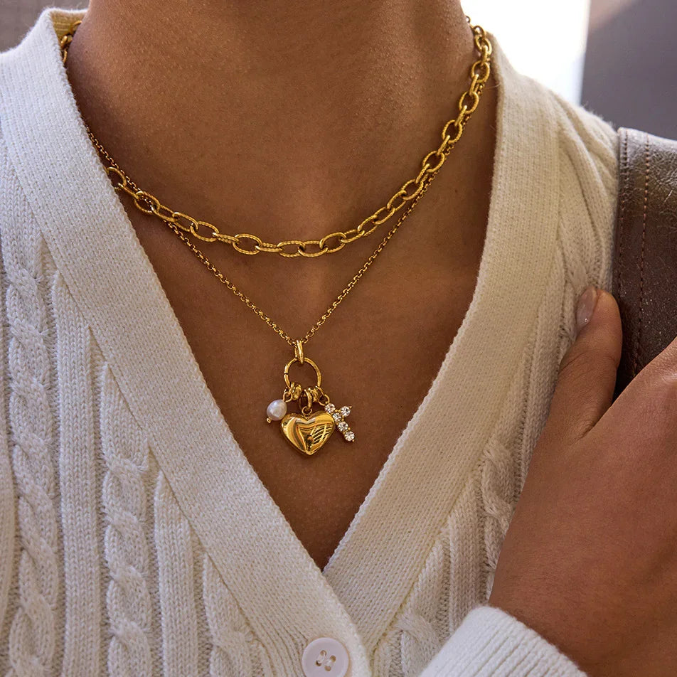 Menorca Collar Corazón