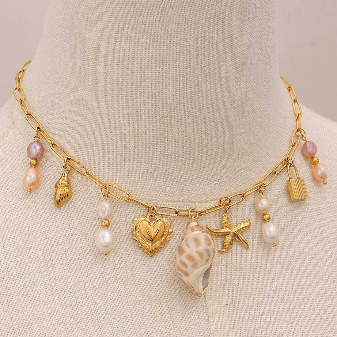 Ortigueira Collar de Perlas