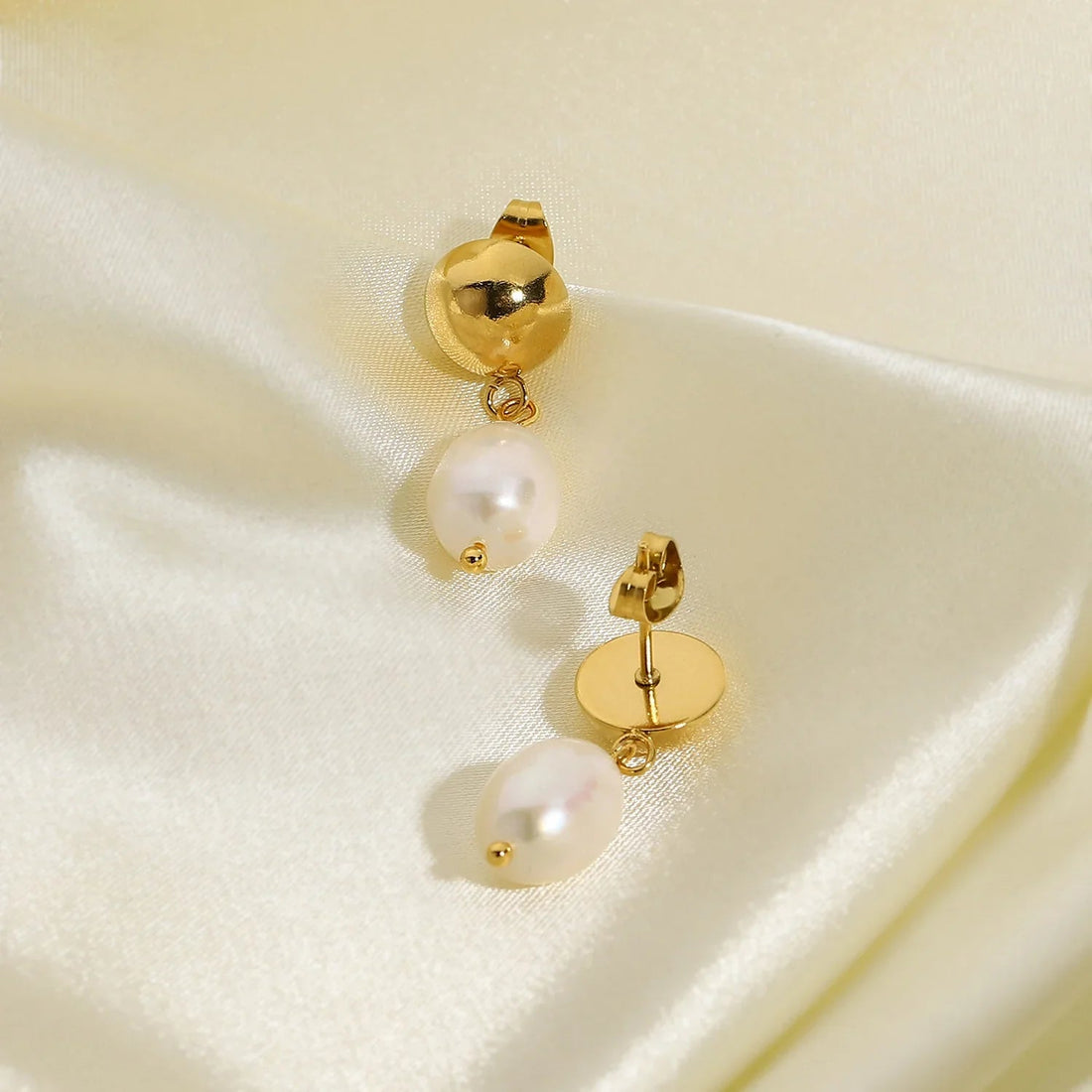 Pampaneira Pendientes de Perlas