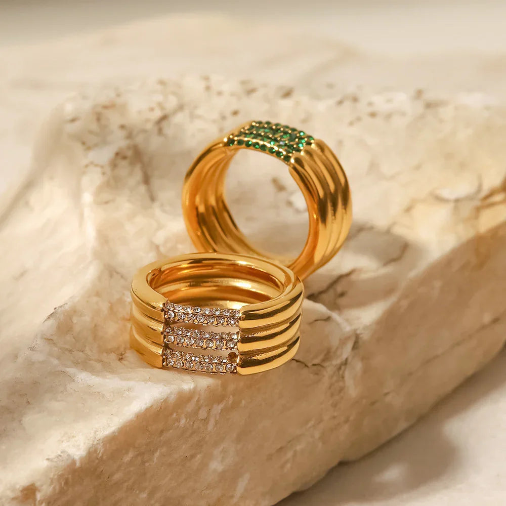 Fisterra Anillo de Circonitas