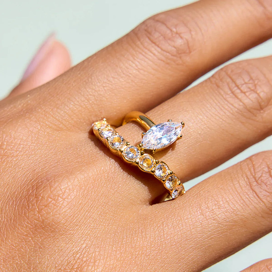 Begur Anillo Marquise