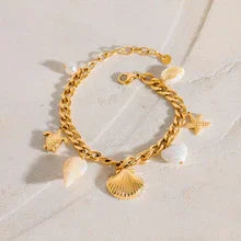 Cudillero Pulsera de Perlas