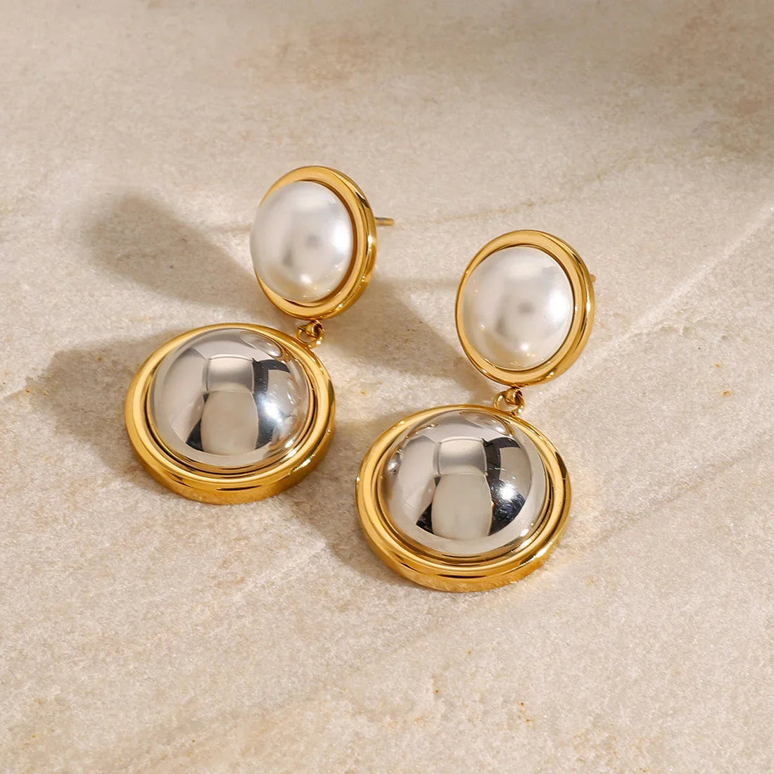 Palamós Pendientes de Perlas