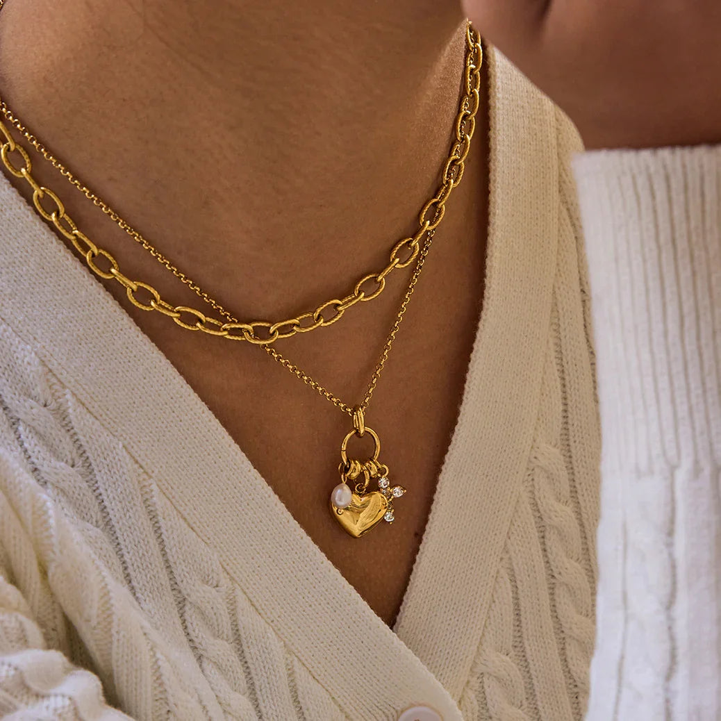 Menorca Collar Corazón