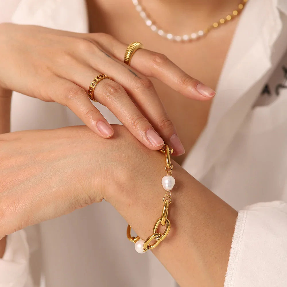Lerma Pulsera de Perlas