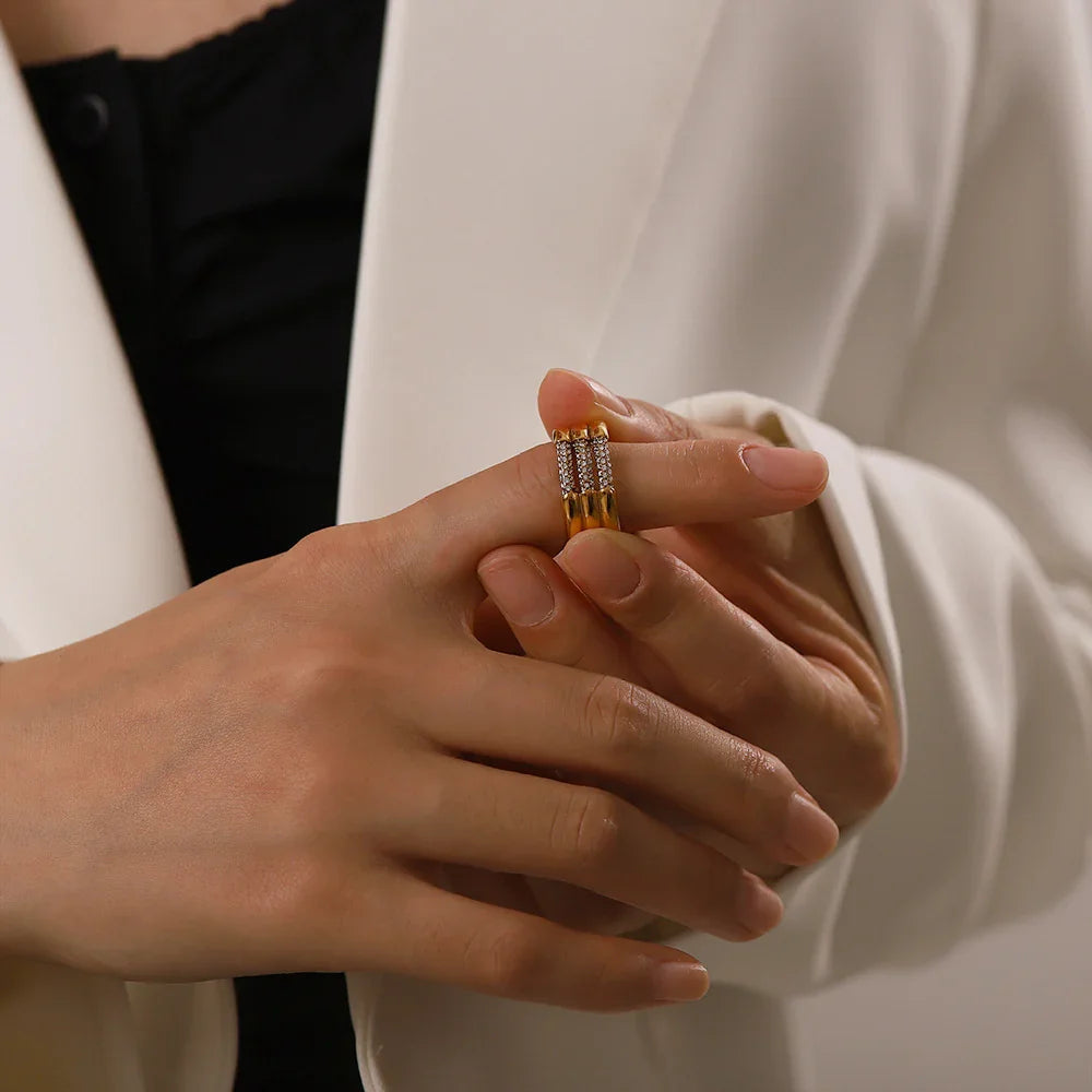 Fisterra Anillo de Circonitas