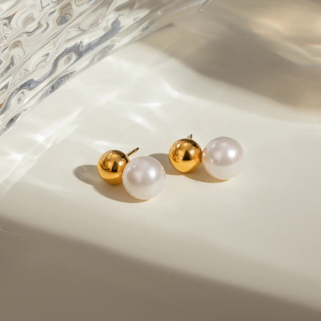 Bermeo Pendientes de Perlas