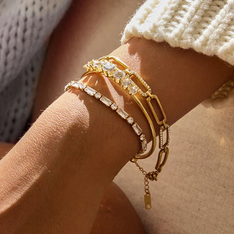 Bolonia Pulsera de Circonitas