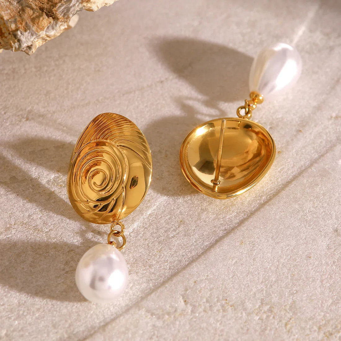 Calonge Pendientes de Perlas