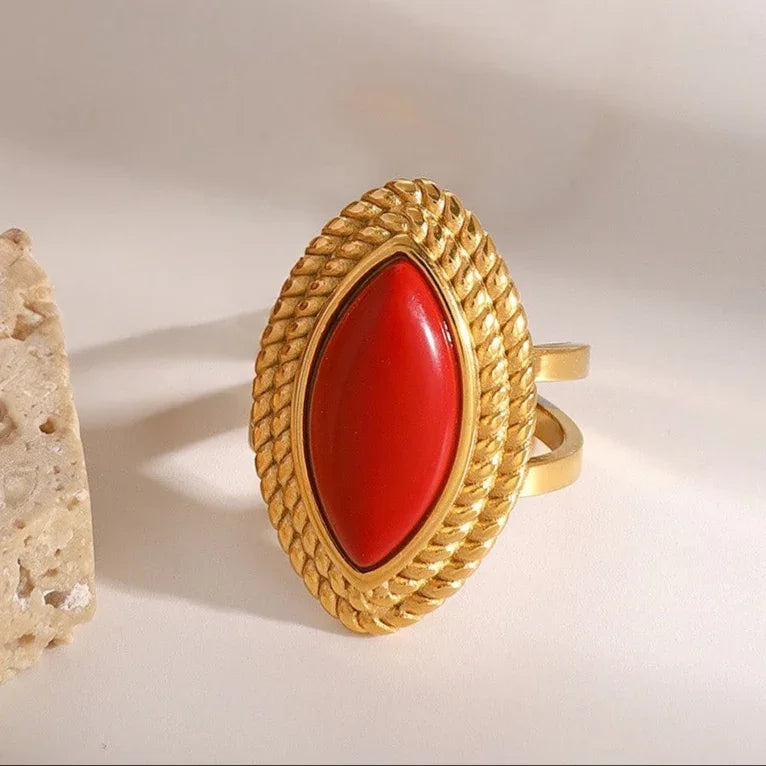 Menorca Anillo Marquise