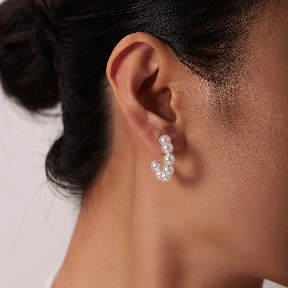 Calaceite Pendientes de Perlas