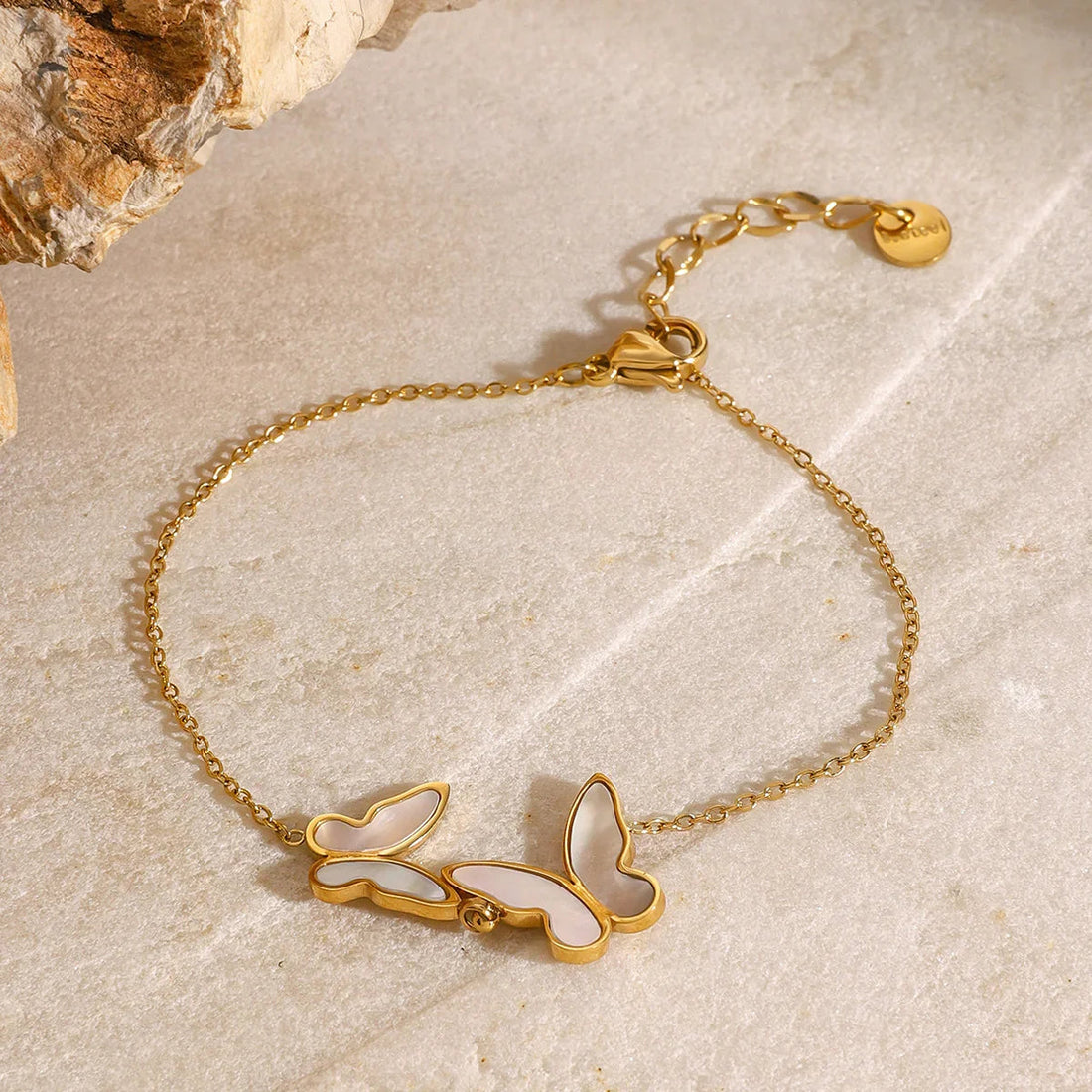 León Pulsera de Perlas