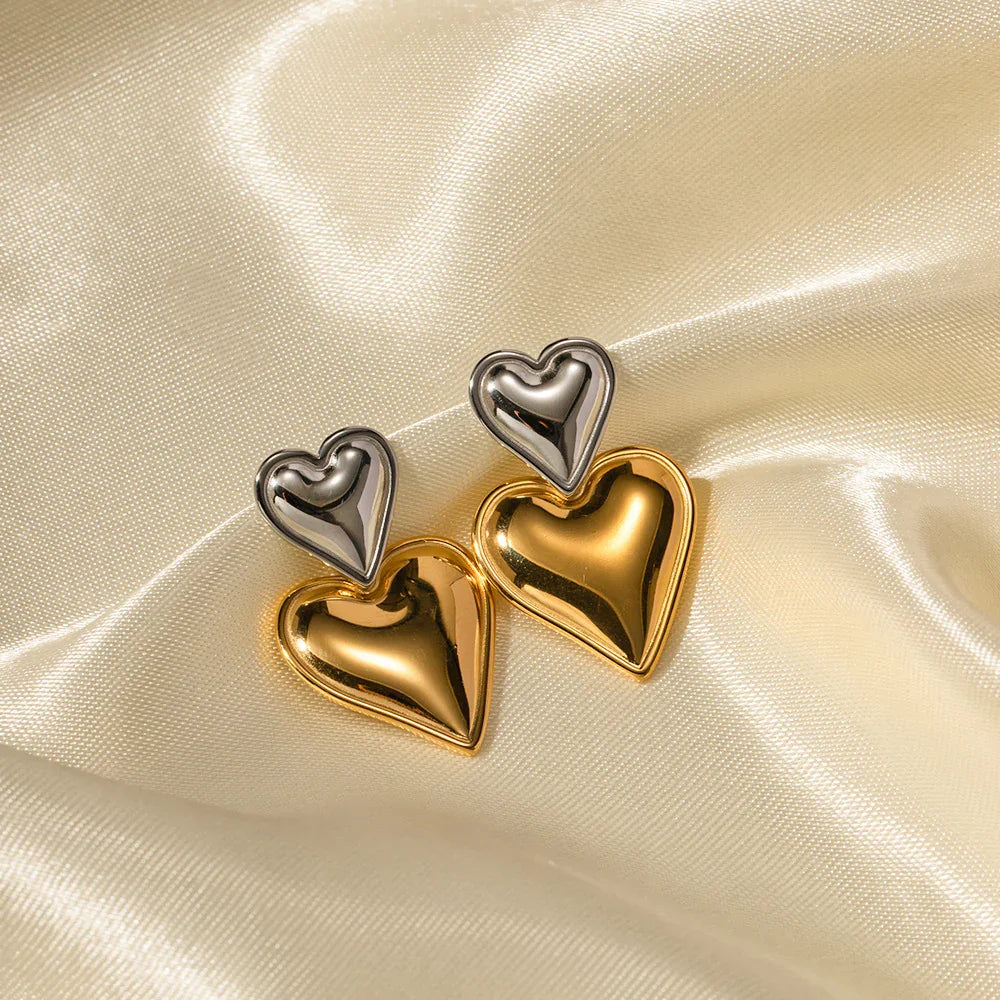 Monells Pendientes Corazón