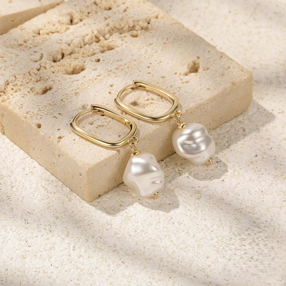 Carmona Pendientes de Perlas