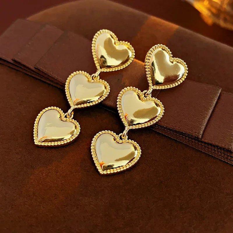 Hecho Pendientes Corazón