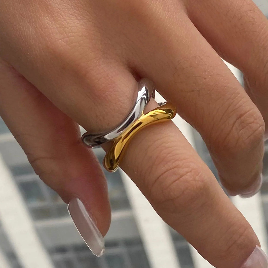 Mundaka Anillo Entrelazado