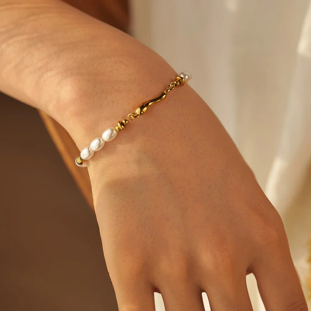 Estepa Pulsera de Perlas