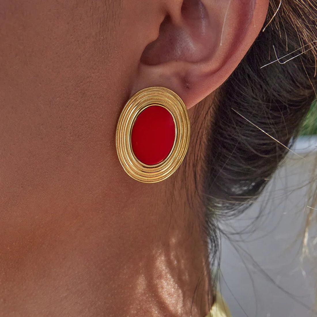 Camariñas Pendientes de Esmalte